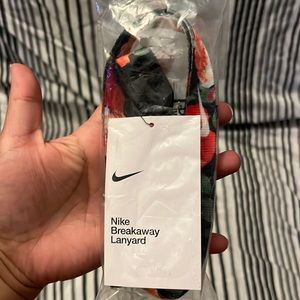 Nike floral breakaway lanyard
